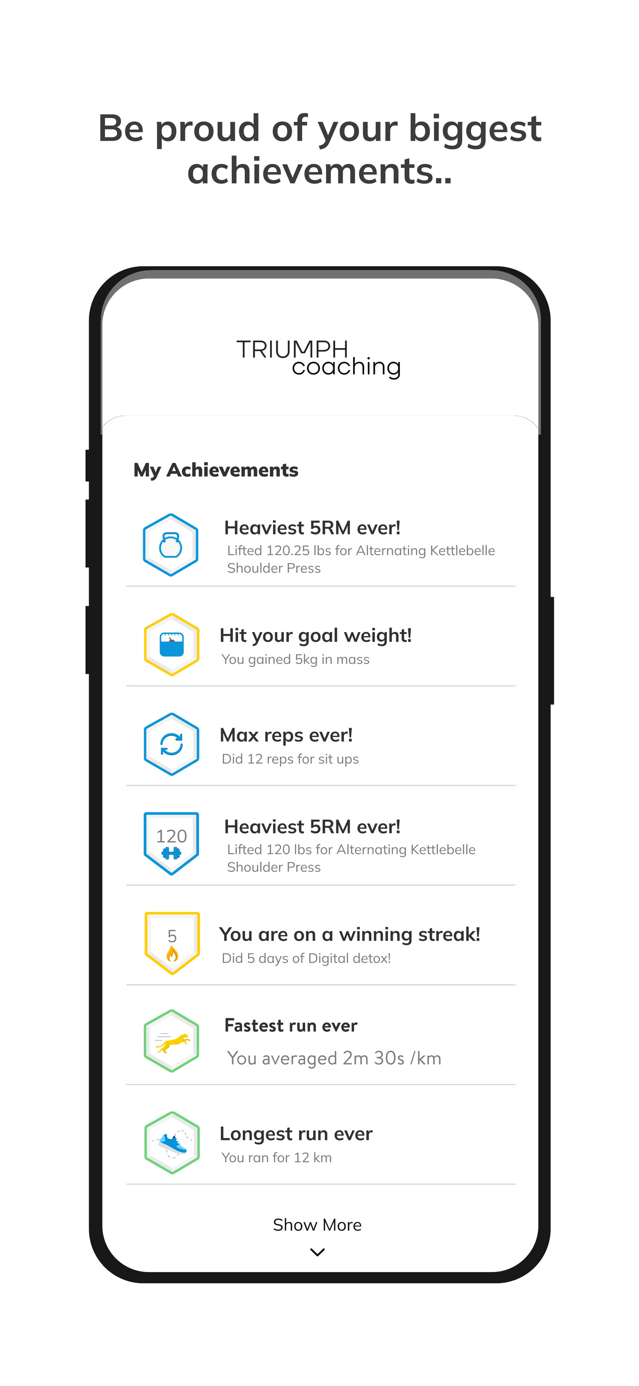 TRIUMPH Coaching screenshot 8