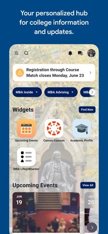 MyWharton v2 Screenshot 3 of 7