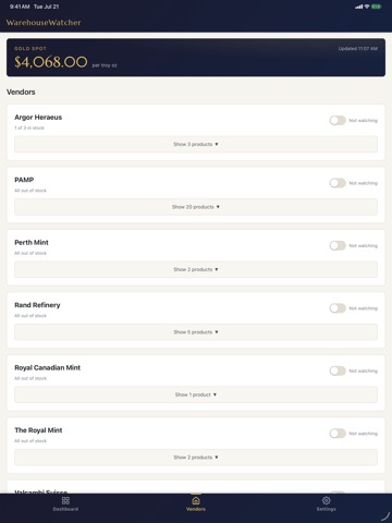 Warehouse Watcher screenshot 5