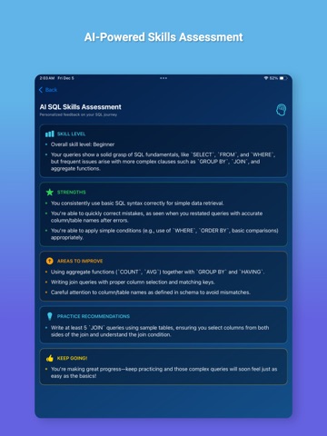SQL Bubble Pop-SQL Coding Game iPad screenshot