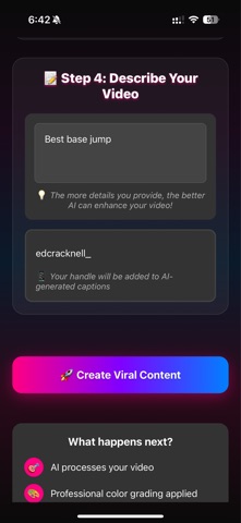 App screenshot