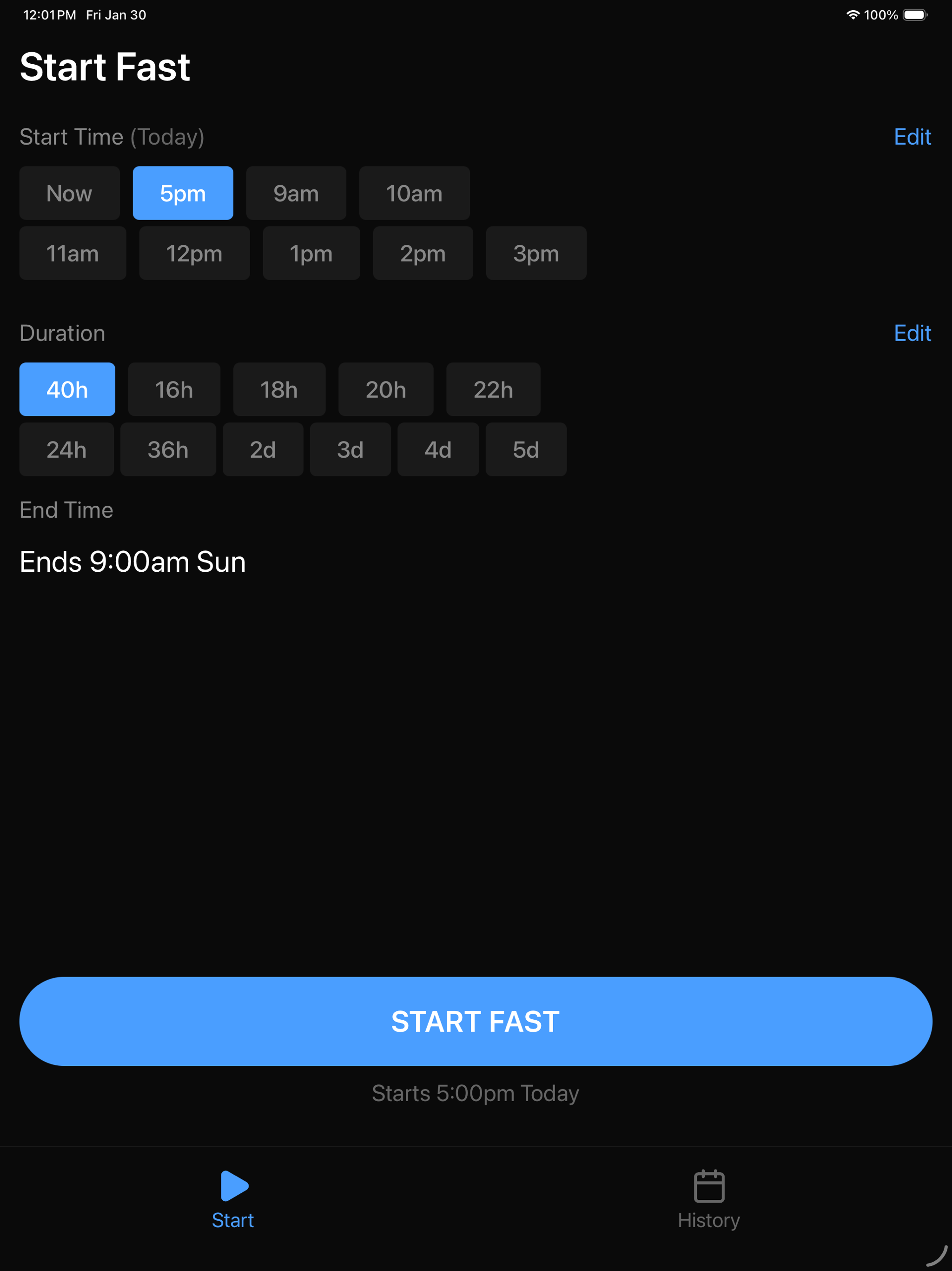 Fasting Timer by TrainerDay