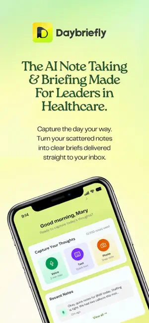 Daybriefly: AI Notes & Briefs screenshot 1