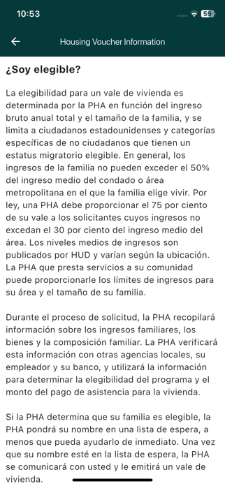 Section 8 Housing Voucher Tips Screenshot 6 of 6