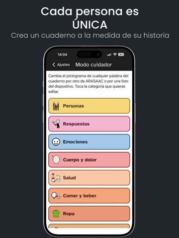 Reconecta Afasia iPad screenshot