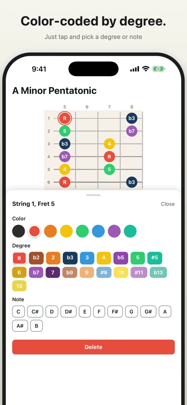 Screenshot #2 pour GuitarDiagram