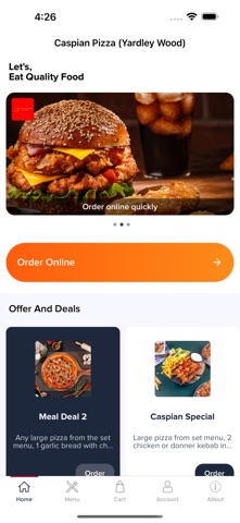 Caspian Pizza-Yardley Wood screenshot
