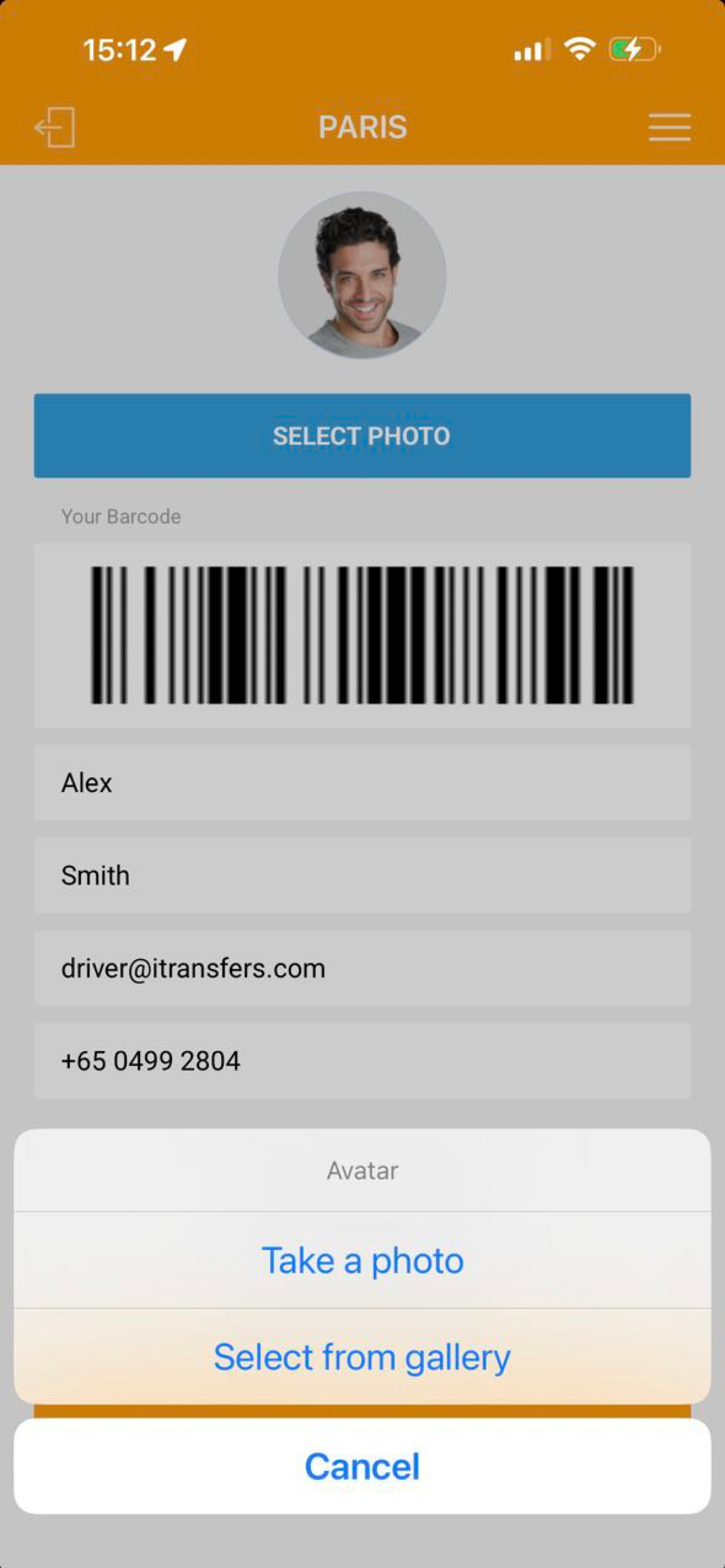 iTransfers Driver