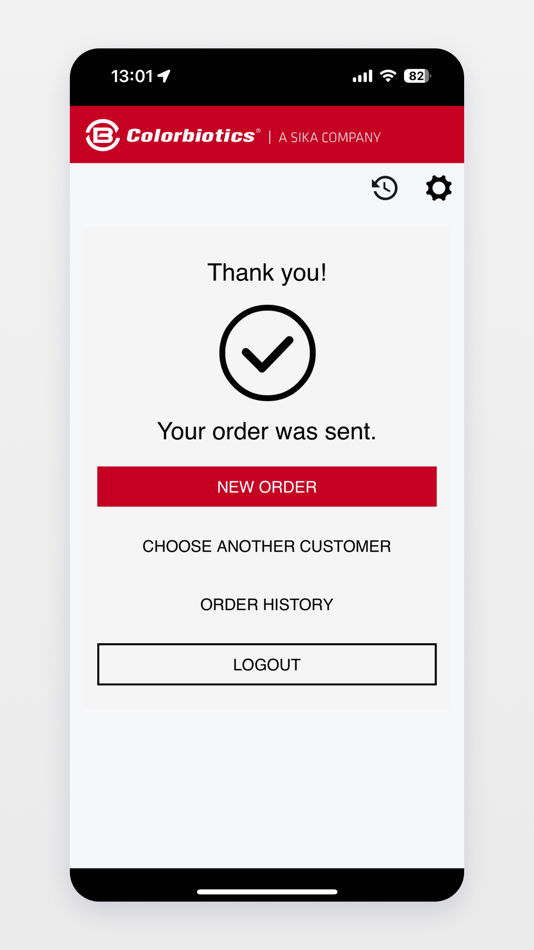 #5. Order App Colorbiotics (iOS) 由: Sika Informationssysteme AG