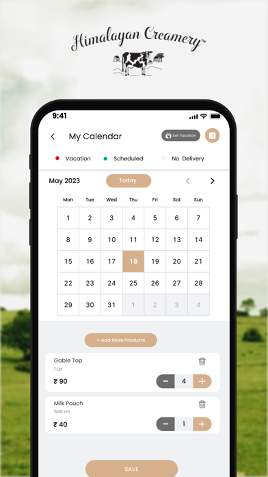 App screenshot