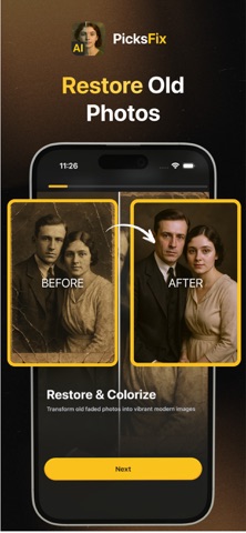 Restore & Colorize - PicksFix Screenshot 1 of 7