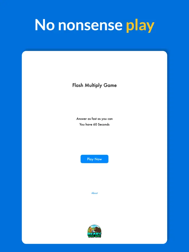 Flash Multiply Game screenshot 10