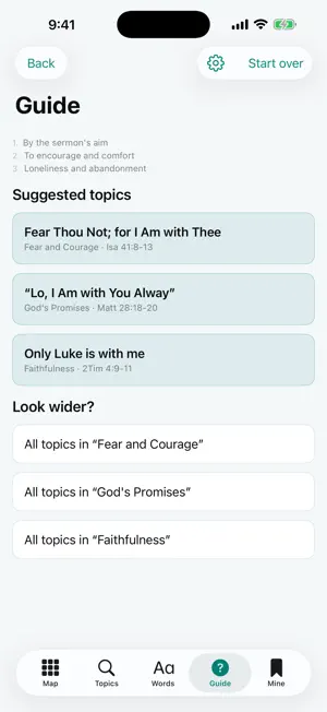Topic To Preach screenshot 2