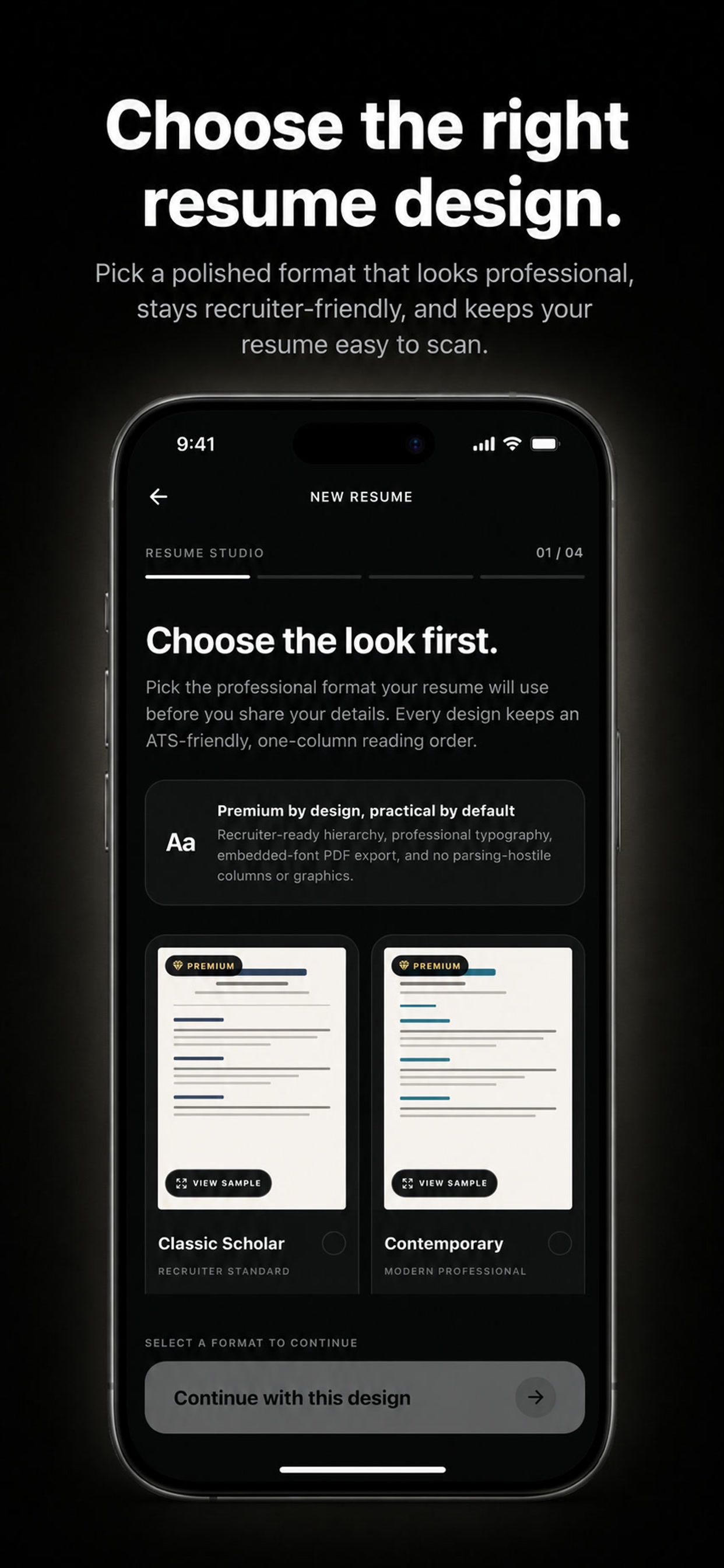 Screenshot 2 of Zeviro: AI Resume Builder