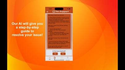 Tec.Support app screenshot 2