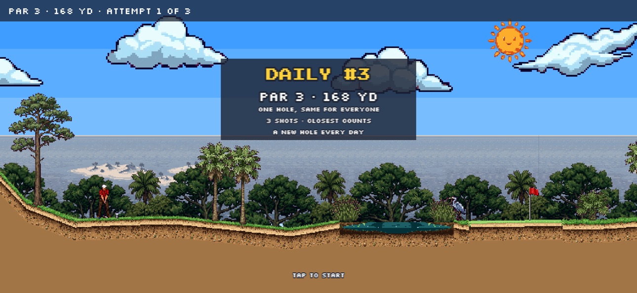 Screenshot 1 of Pin High: Daily Golf