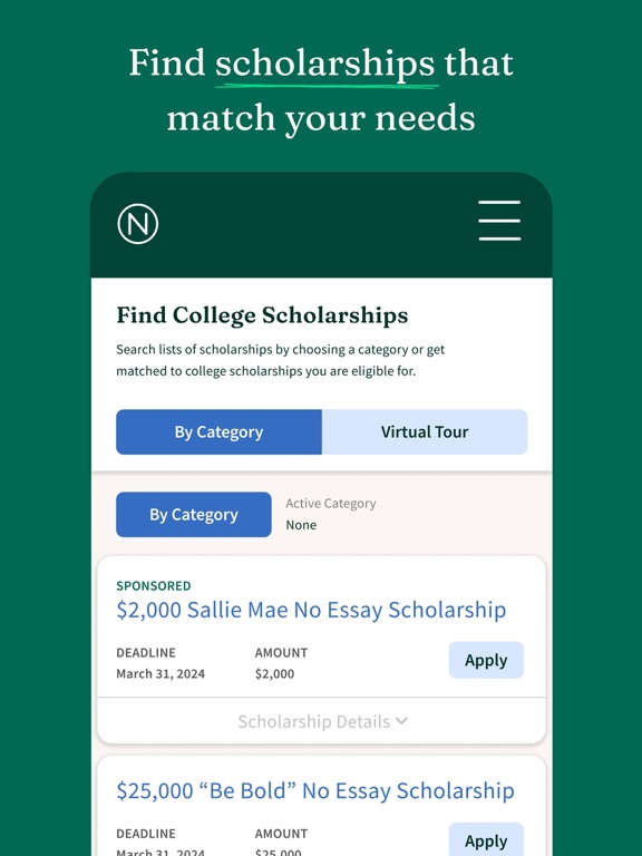 Niche: College Search iPad screenshot 8 - Education app