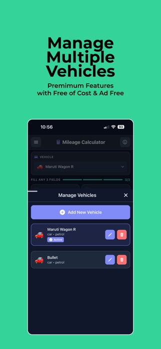 Mileage Calculator Pro Screenshot 3 of 6
