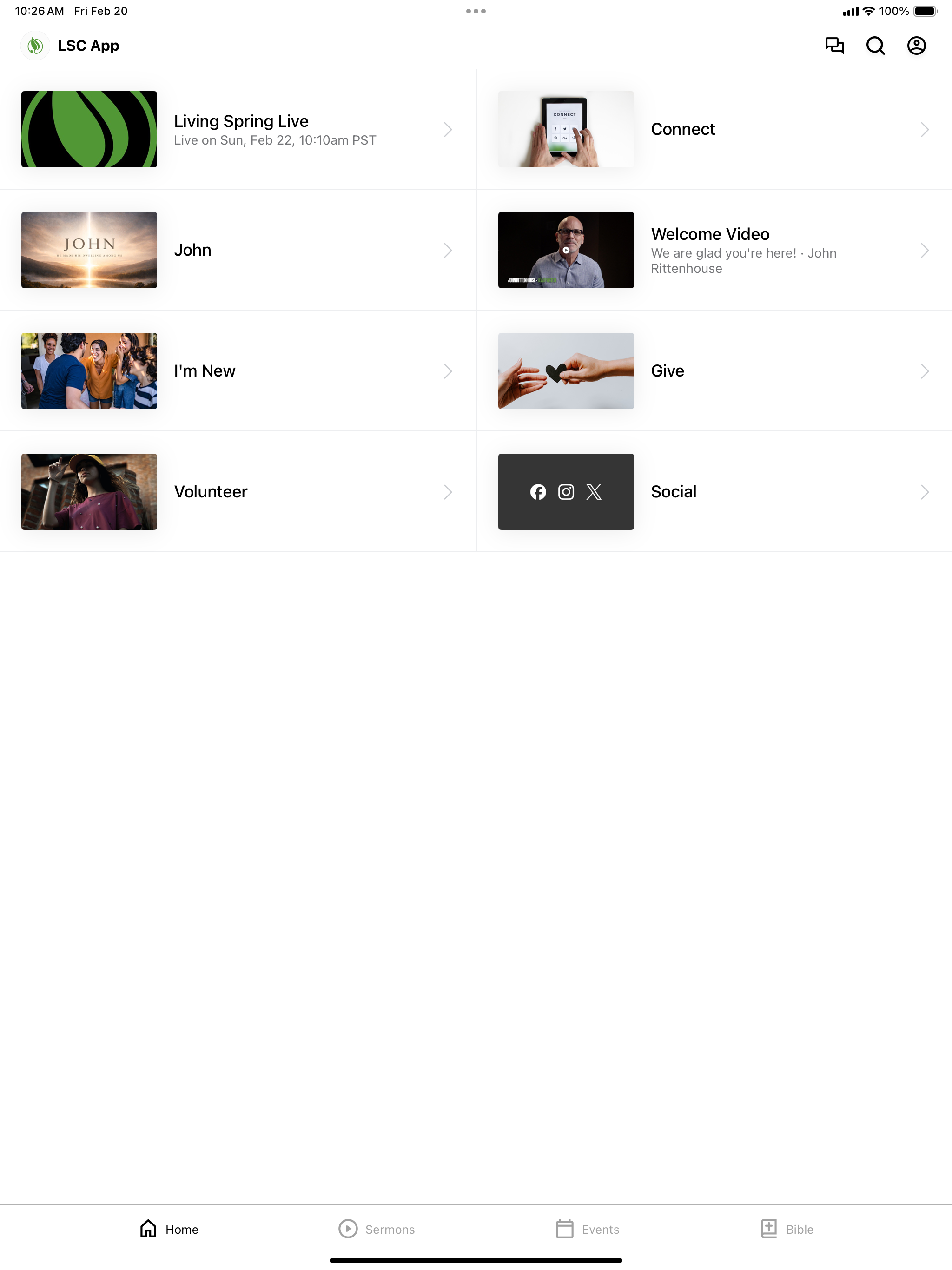 Living Spring Church App screenshot 4