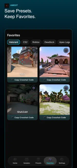 Aimdot - Crosshair Maker screenshot 4