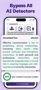 Humanize AI - Text Humanizer screenshot 5