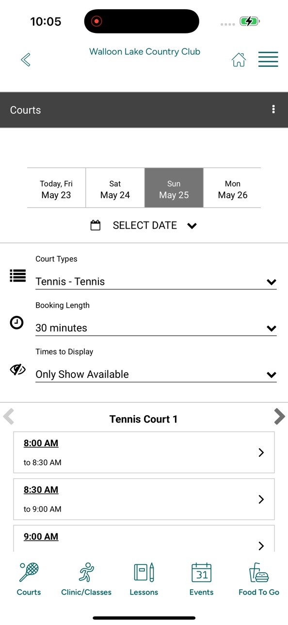 iPhone screenshot