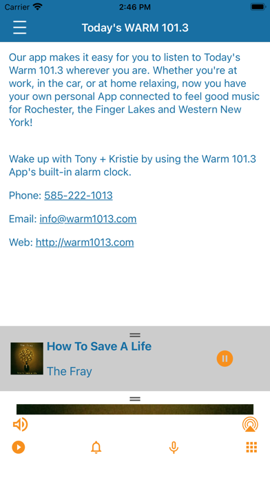 Screenshot #3 pour WARM 101.3