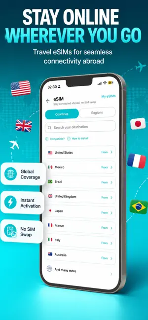 Wyra: Recharge & Travel eSIM screenshot 3