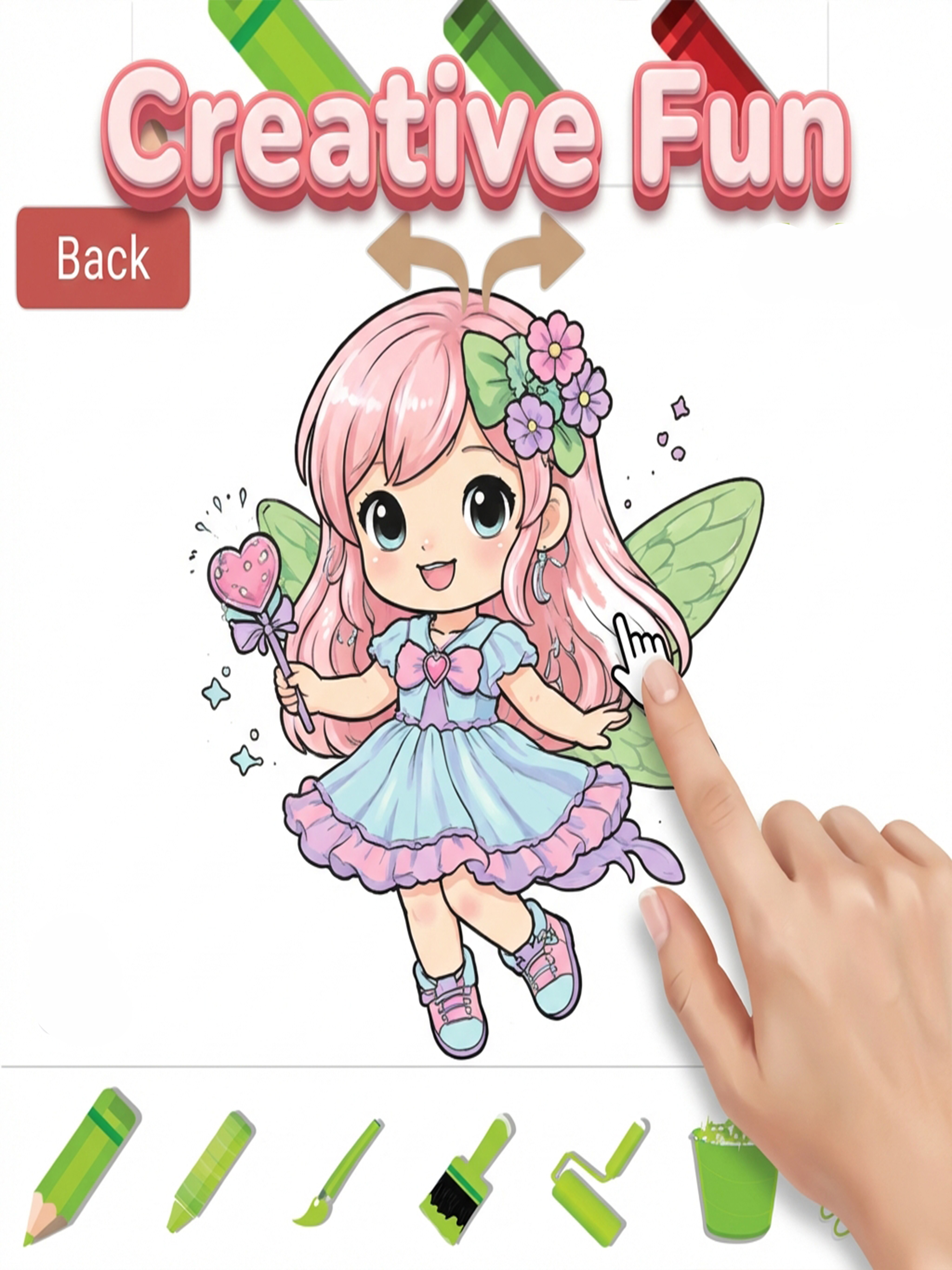 Heartopia World: Quiz Coloring