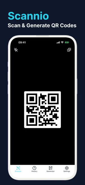 Scannio: QR Code Generator screenshot 1