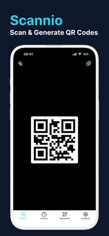 Scannio: QR Code Generator screenshot