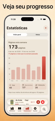 Folio - Tracker de Livros iPhone screenshot 3