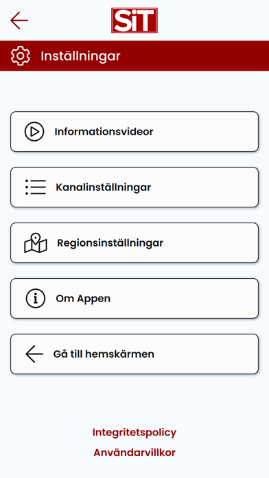 SiT - Info på teckenspråk Screenshot