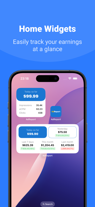 AdReport - Dashboard for AdMob Screenshot 4 of 8