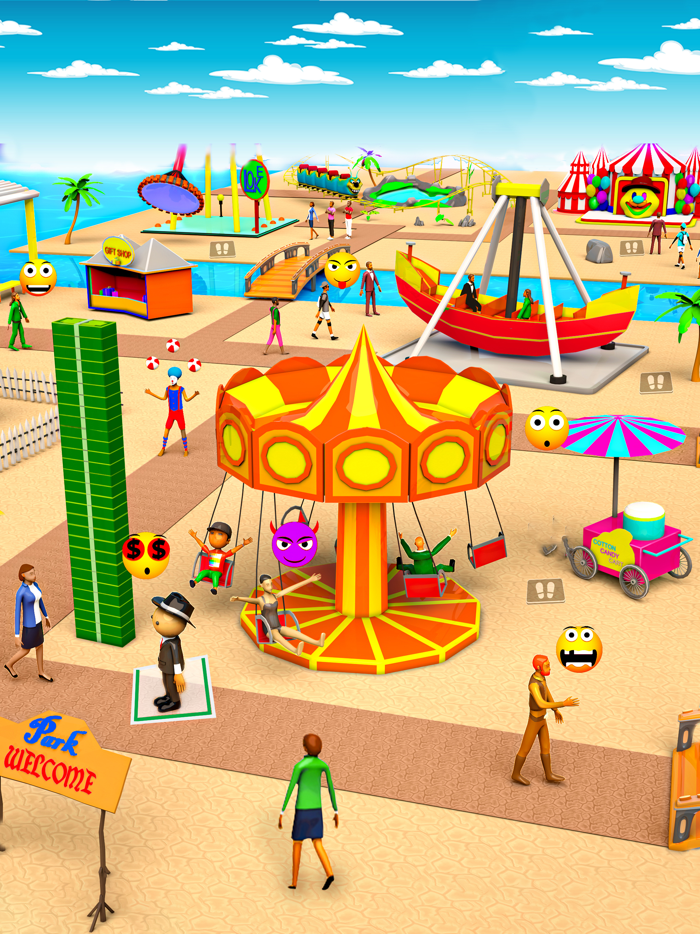 Tourist Island Theme Park Fun