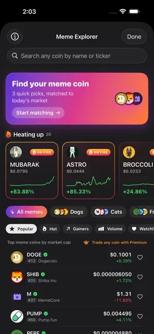 Crypto SPY: Trading Simulator screenshot 3