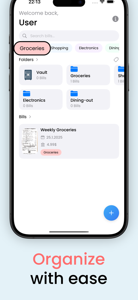Billify: Scan your bills screenshot 2