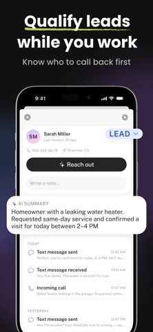 AI Receptionist — SkipCalls Screenshot 2 of 8