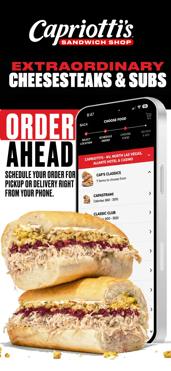 Screenshot #1 pour Capriotti's