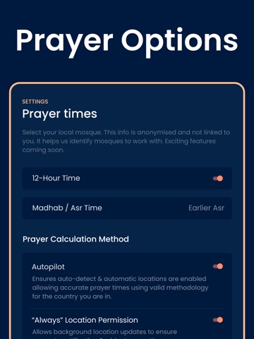 Pillars: Prayer Times & Qibla iPad screenshot 5