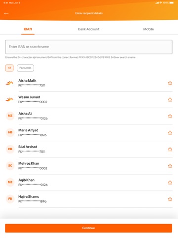 App screenshot