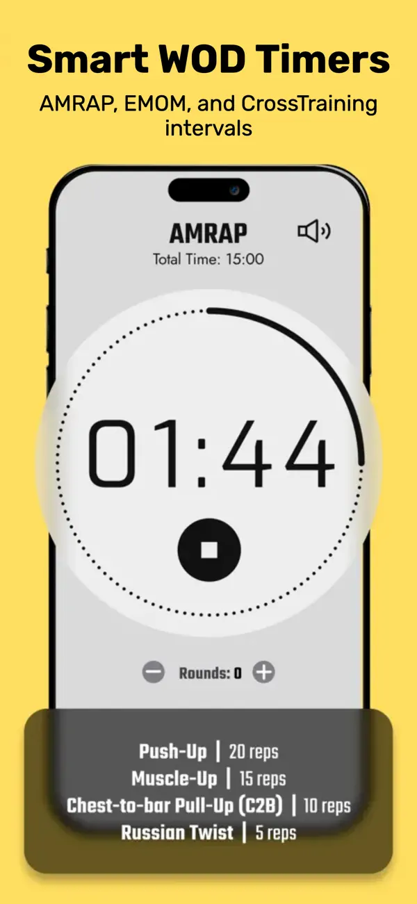 WOD App: Timer & AI Workout Screenshot 5