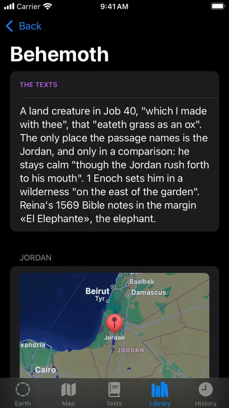 BibleGlobe screenshot 4 of 9