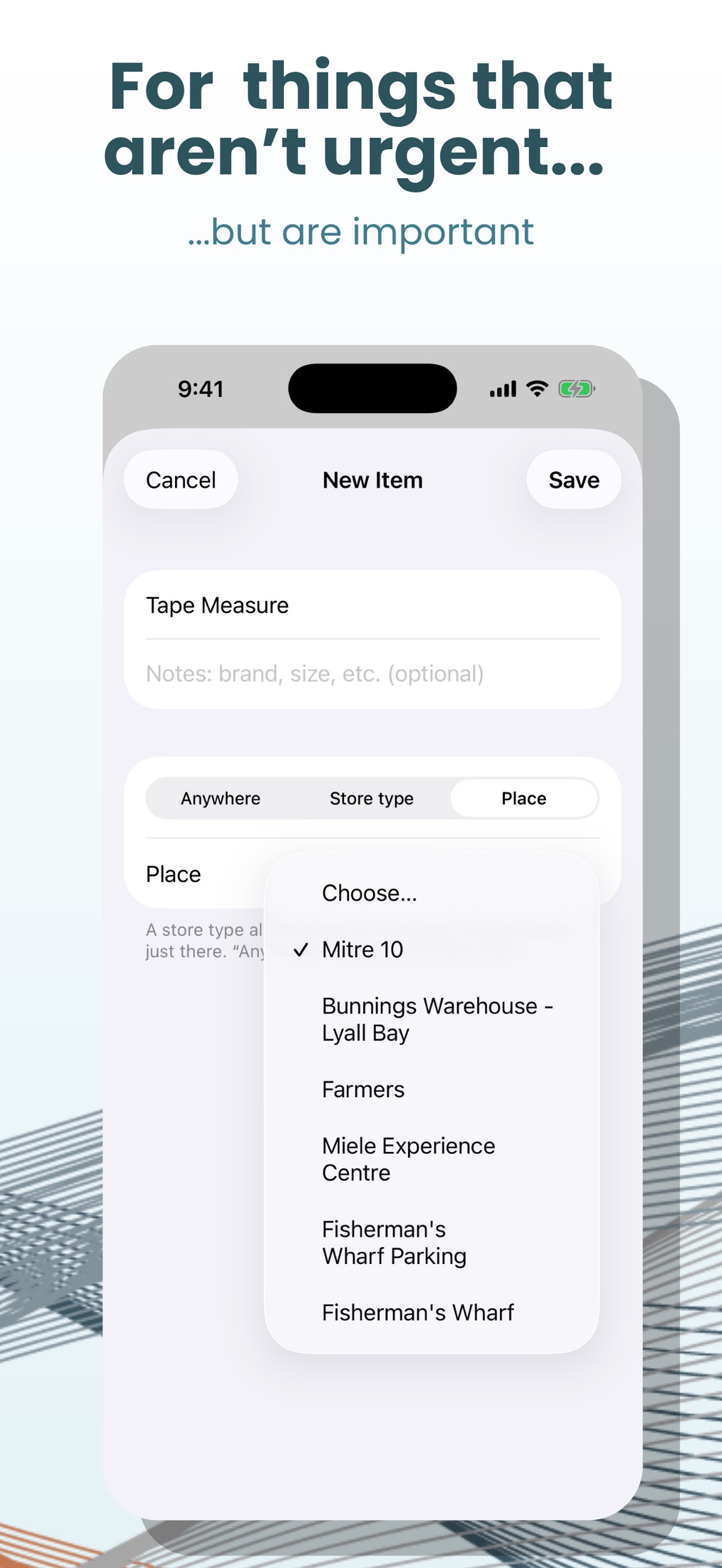 Screenshot 3 of Shop Minder: Nearby Reminders