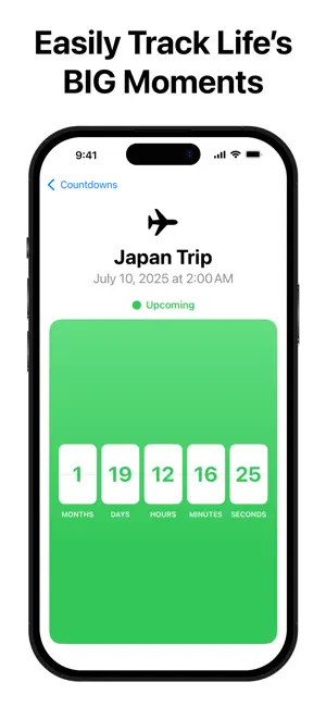 Countdowns: Track Every Moment screenshot 2