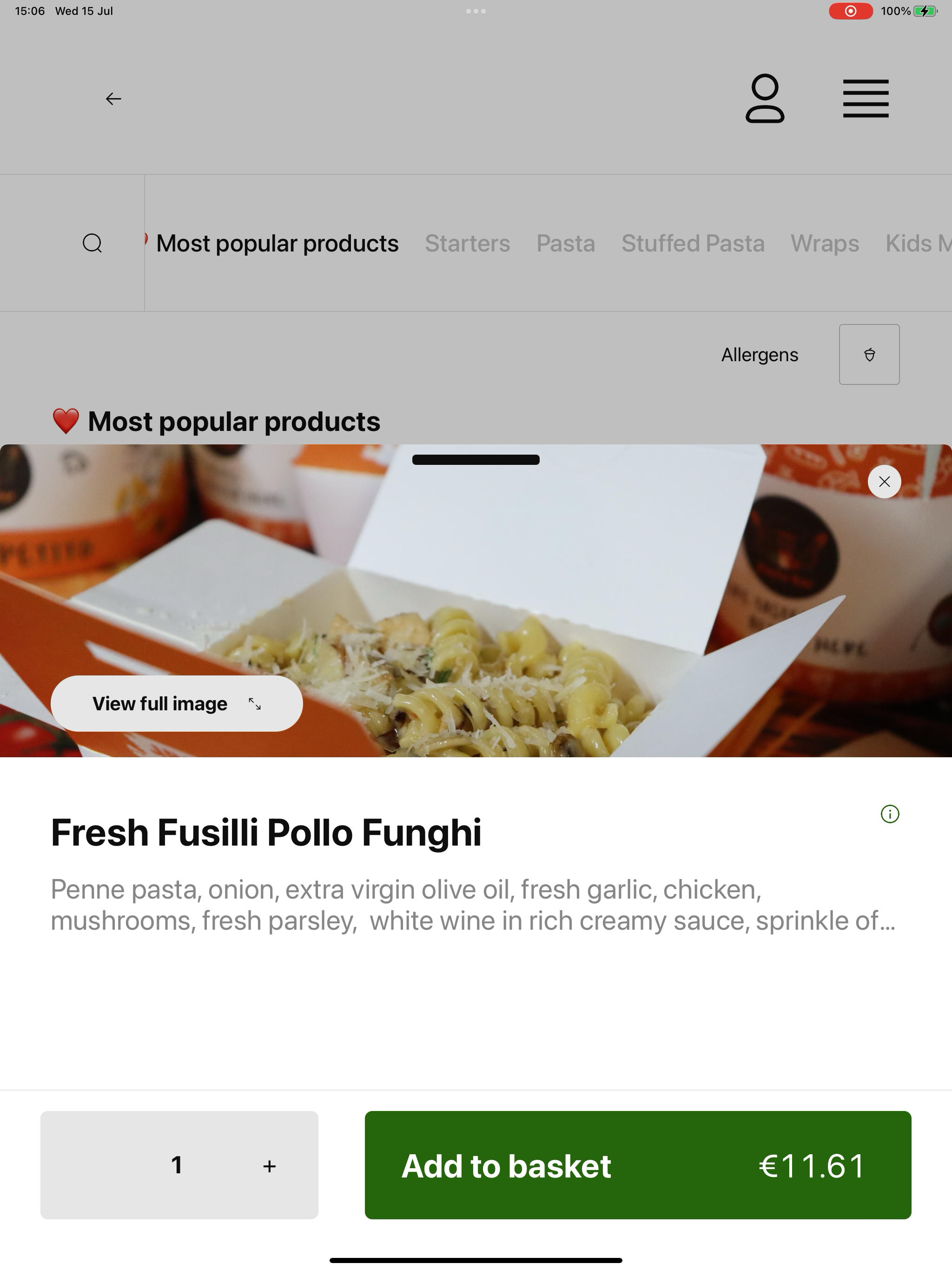 Un’Altra Pasta Bar screenshot 12