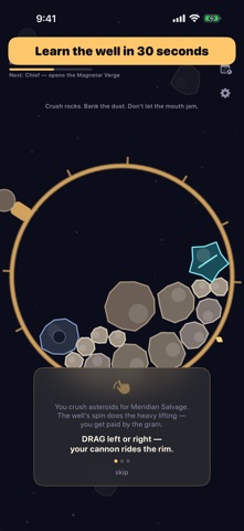 Asteroid Crash: Gravity Well Screenshot 1 of 10