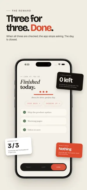 Threely: 3 Tasks, ADHD Planner screenshot 4