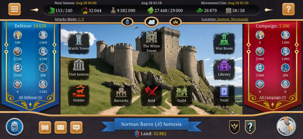 #1. Conquest! (iOS) Με: GreenLion Gaming