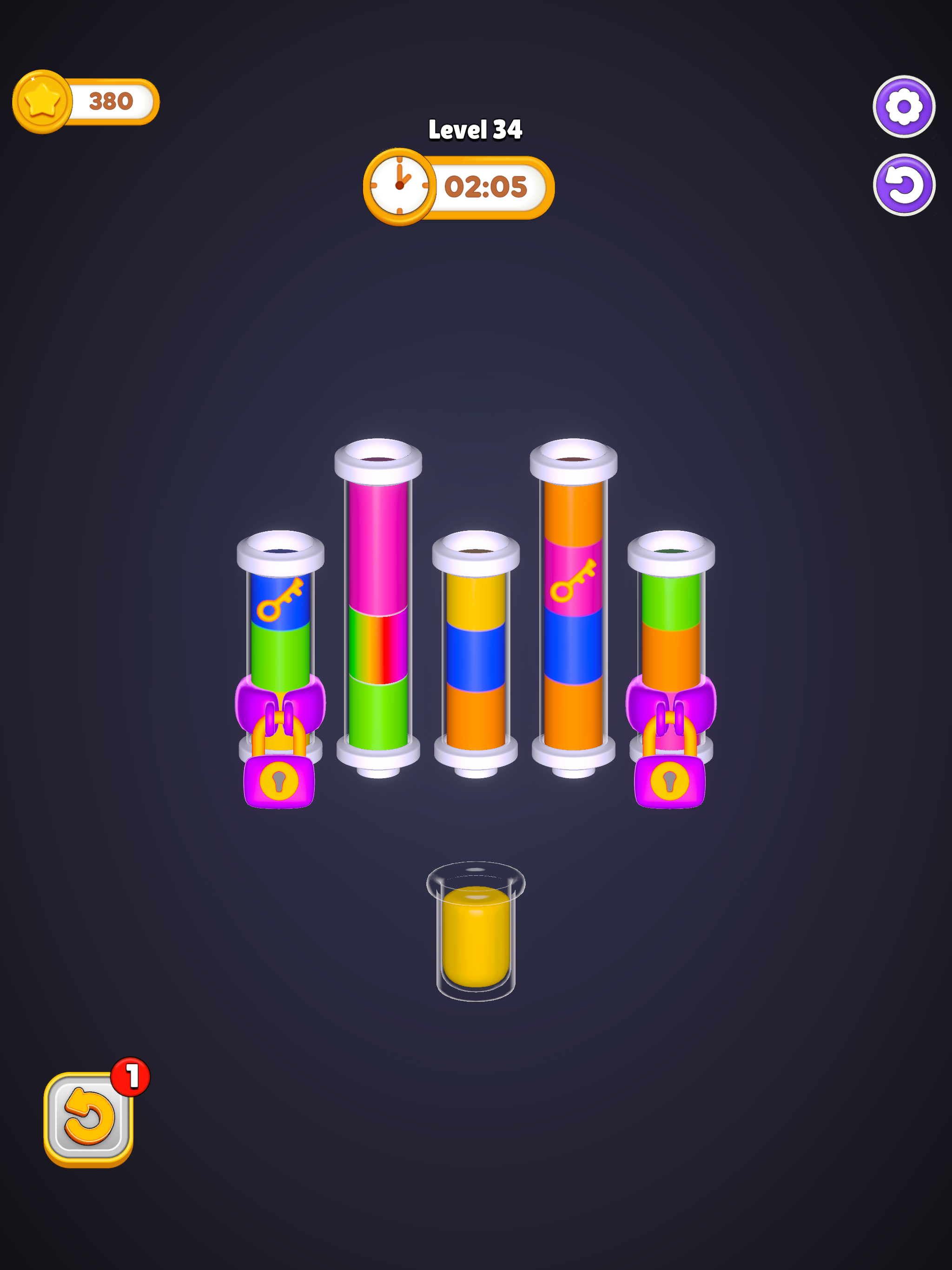 Color Pipe Puzzle